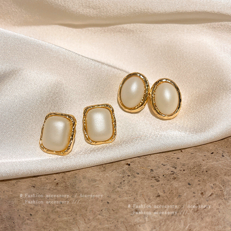 Earring Stud Simple High Grade Geometric XEA1751