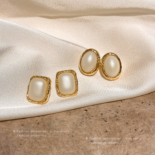 Earring Stud Simple High Grade Geometric XEA1751