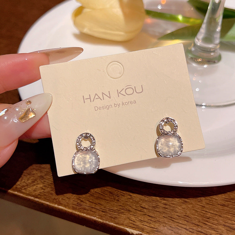 Earring Stud Light Luxury Niche Geometric XEA1816