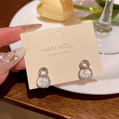 Earring Stud Light Luxury Niche Geometric XEA1816