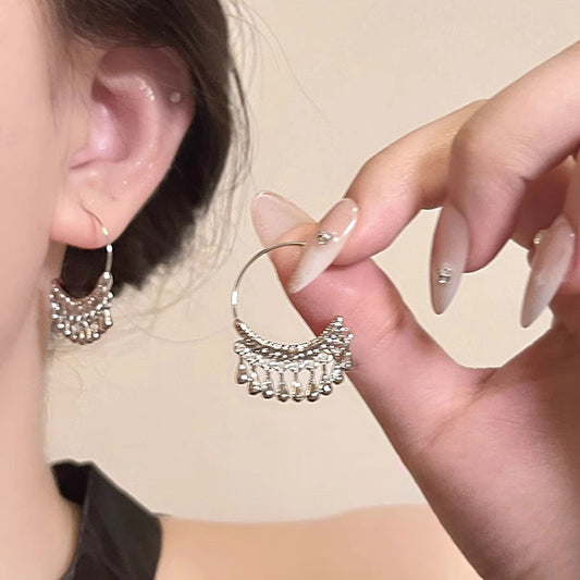 Earring Hook Light Luxury Niche Teardrop Shaped XEA1870