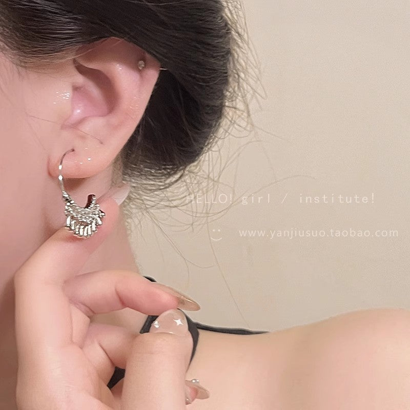 Earring Hook Light Luxury Niche Teardrop Shaped XEA1870