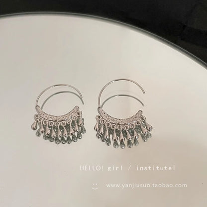 Earring Hook Light Luxury Niche Teardrop Shaped XEA1870