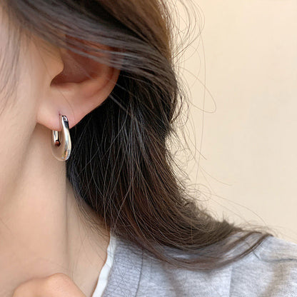 Earring Huggie Retro Personality Simple Versatile Temperament XEA1938
