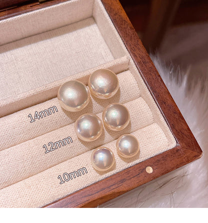 Earring Stud Sweet Temperamen Cherry Blossom Steamed Bun XEA2074