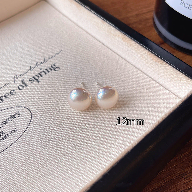 Earring Stud Sweet Temperamen Cherry Blossom Steamed Bun XEA2074
