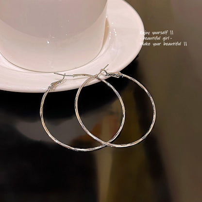 Earring Hoop Simple Plain XEE6052