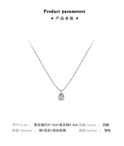 Necklace Niche Zircon Drop Shaped XNX1050