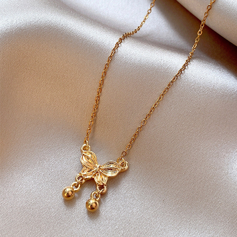 Necklace Light Luxury Niche High End Butterfly Pendant XNX1654