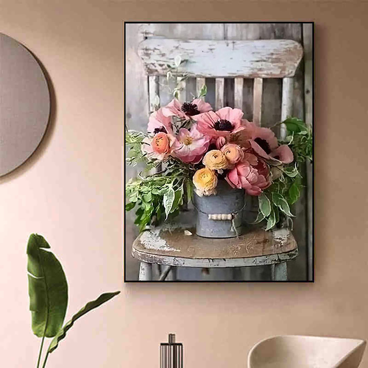 DIY 5D Diamond Painting Lukisan Berlian Tanpa Frame Medium seri B