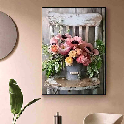 DIY 5D Diamond Painting Lukisan Berlian Tanpa Frame Medium seri B