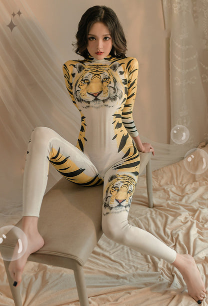 Lingerie Costume Tiger Body Long Sleeves and Pants ZU2323