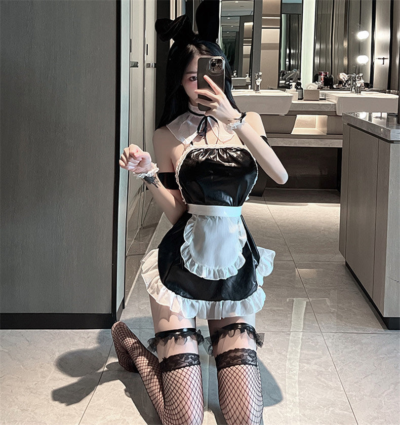 Lingerie Costume Maid Rabbit Babydoll ZU2586