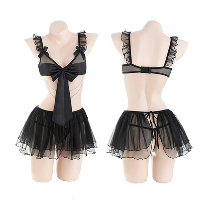 Lingerie Two Pieces Butterfly Chest ZU6839
