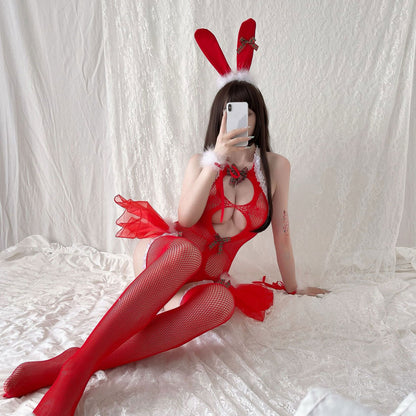 Lingerie Costume Bunny Bodystocking Teddy ZU7448