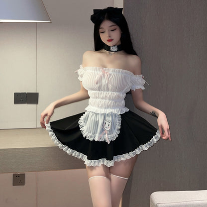 Lingerie Costume Maid Cute Tube ZUP056