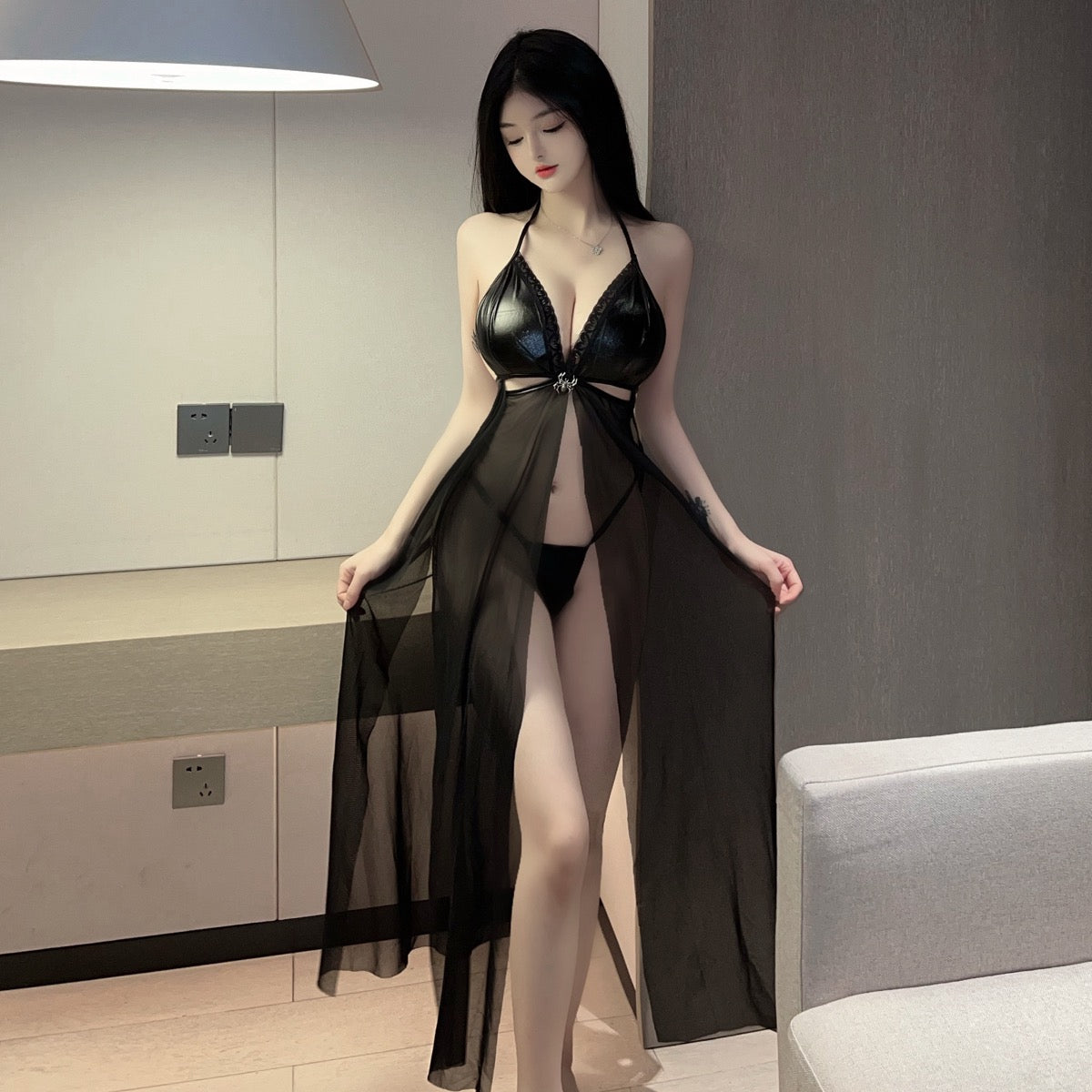 Lingerie Babydoll Long Tassel ZUP101