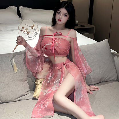 Lingerie Costume Ancient Chinese Two Pieces Long ZUP391