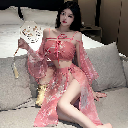 Lingerie Costume Ancient Chinese Two Pieces Long ZUP391