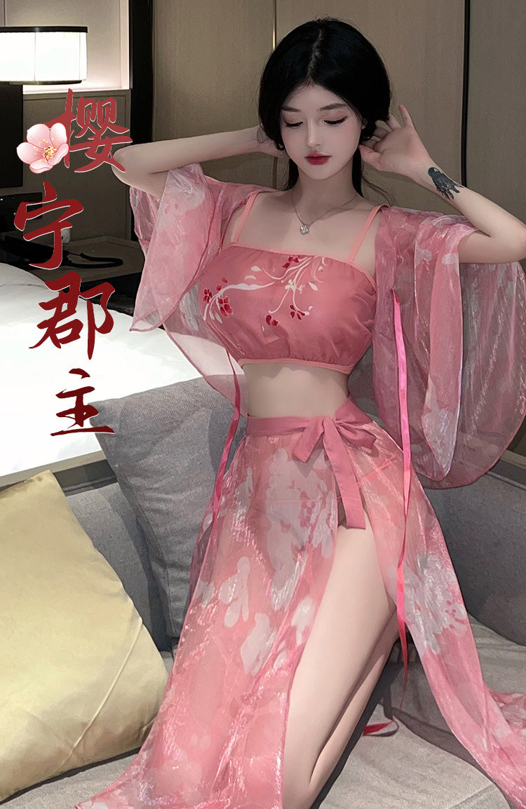Lingerie Costume Ancient Chinese Two Pieces Long ZUP391