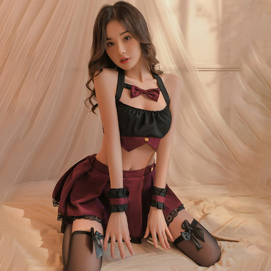 Lingerie Costume JK Student Two Pieces Skirt ZUX379