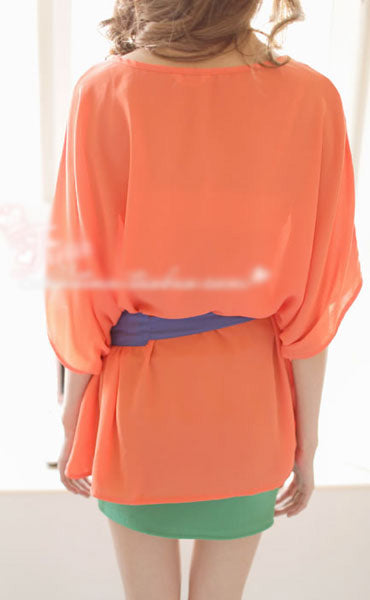 Atasan Wanita Batwing with Belt