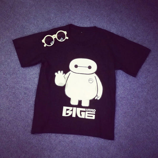 T-Shirt Baymax Big Hero 6 Short Sleeved