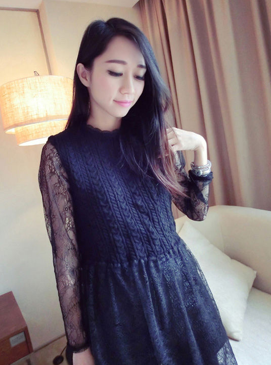 Shirt Lace Long Sleeved