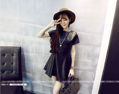 Short Sleeved Korean Dress