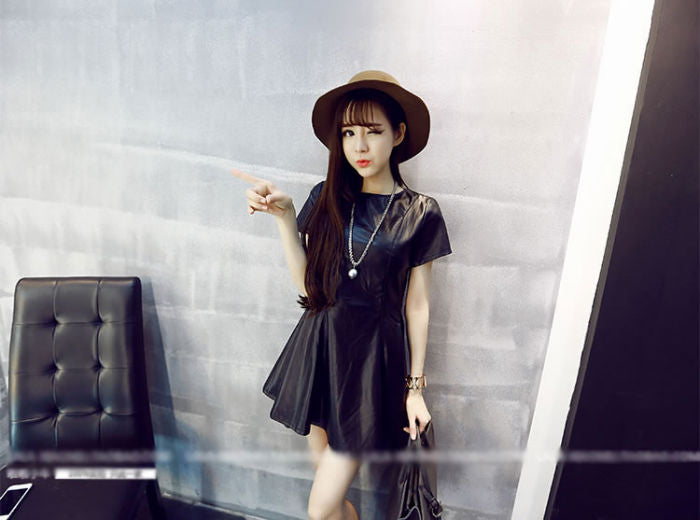 Short Sleeved Korean Dress