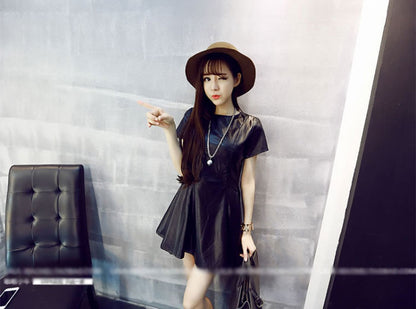 Short Sleeved Korean Dress