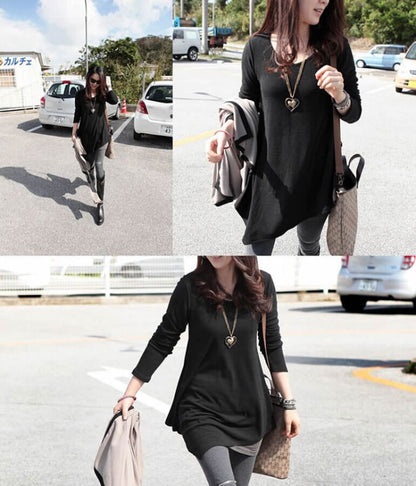 Shirt Long Sleeved Irregular