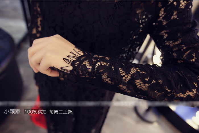 Shirt Lace Long Sleeved