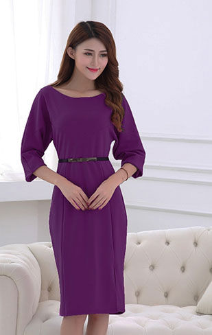 Half Sleeved Korean Dress