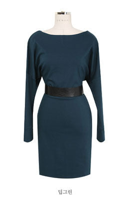 Dress Blue Long Sleeved with Belt