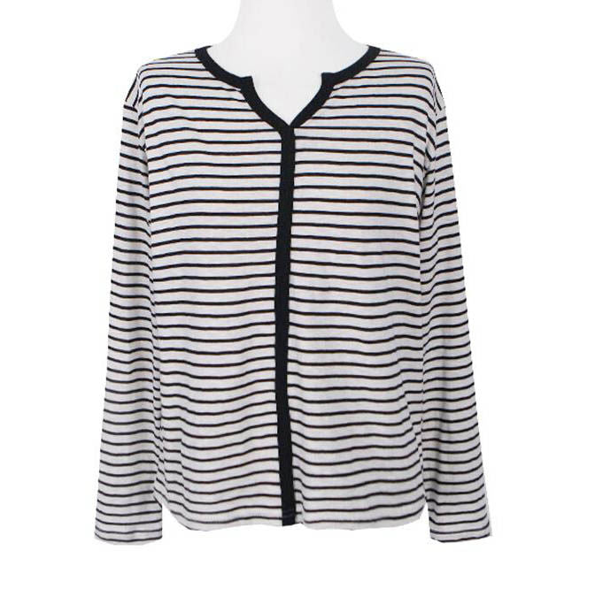 T-Shirt Striped Long Sleeved