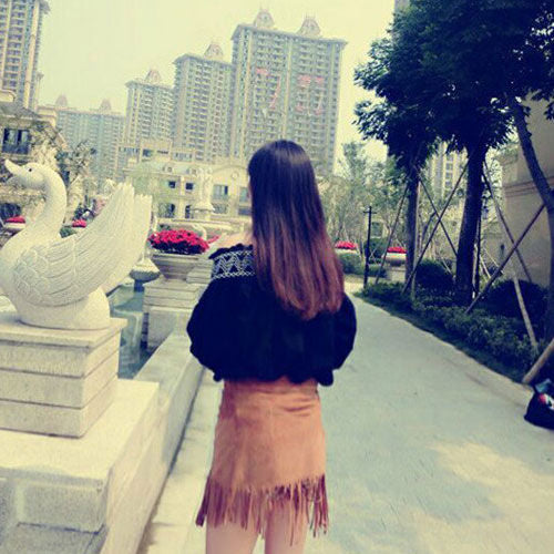 Blouse Strapless Sleeved Korean