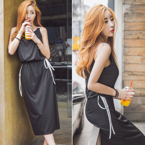 Sleeveless Korean Dress