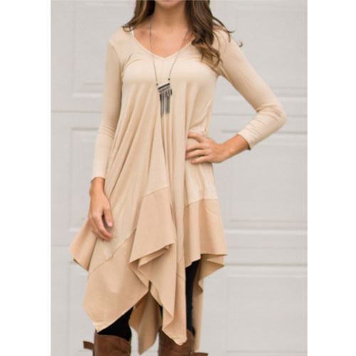 Shirt Long Sleeved Asymmetric