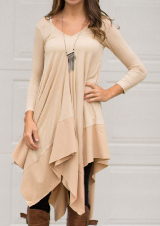 Shirt Long Sleeved Asymmetric