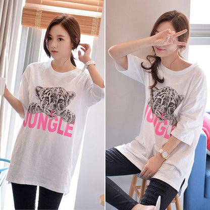 T-Shirt Jungle Little Tiger Half Sleeved