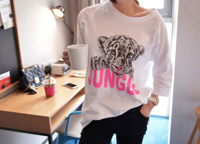 T-Shirt Jungle Little Tiger Half Sleeved