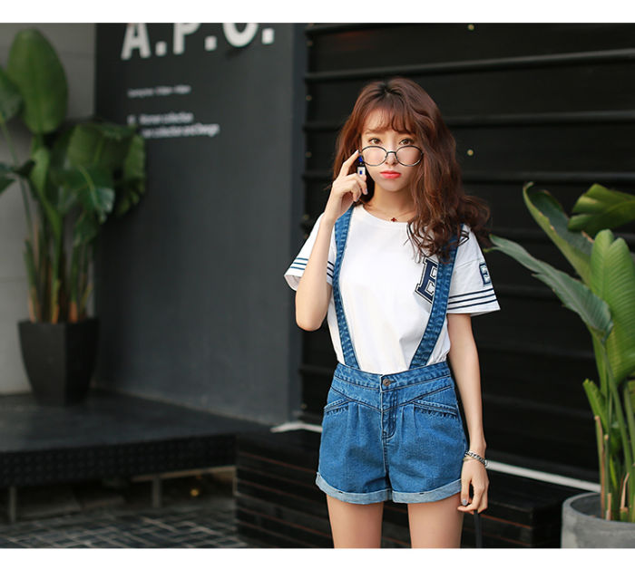 Pants Jeans Country Strap Short