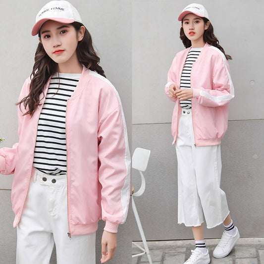 Jaket Varsity Baseball Polos Import Fashion Korea