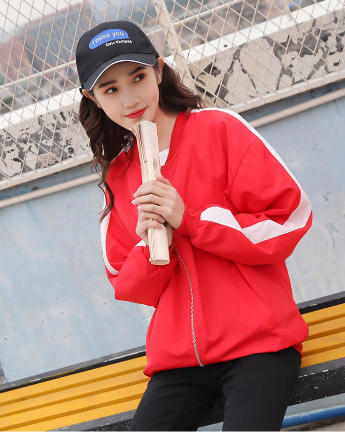 Jaket Varsity Baseball Polos Import Fashion Korea