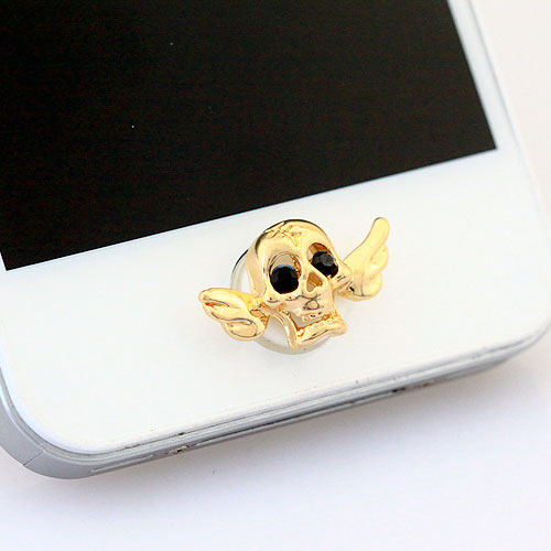 Home Button Skull Wings