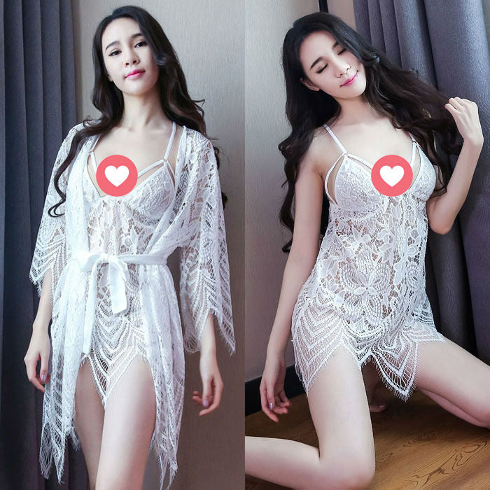 Lingerie Robe and Babydoll Irregular