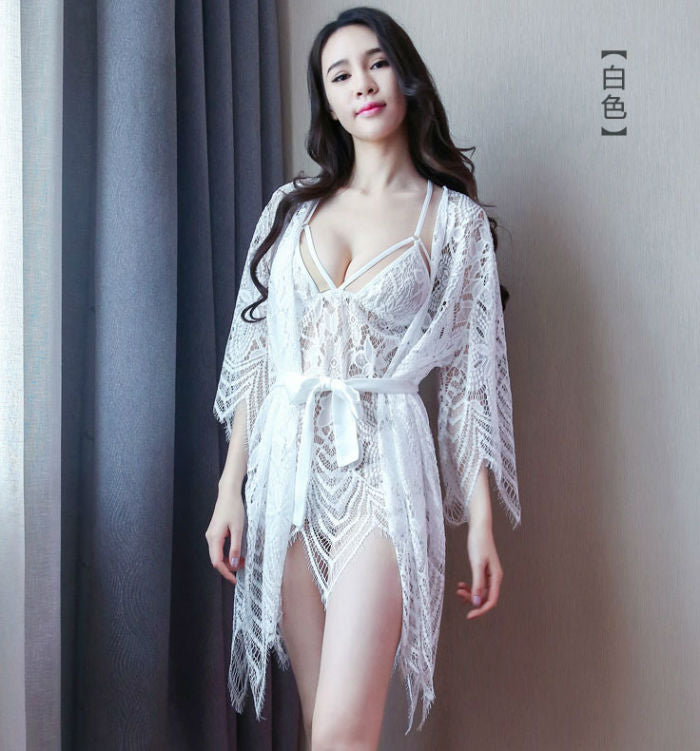 Lingerie Robe and Babydoll Irregular