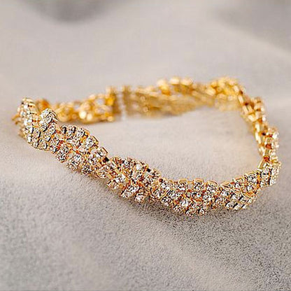 Diamond Twist Bangle Jewelry