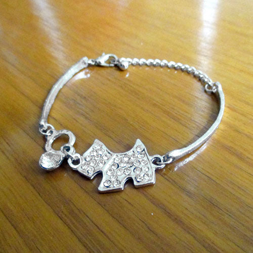 Diamond Dog Chain Fashion Bracelet